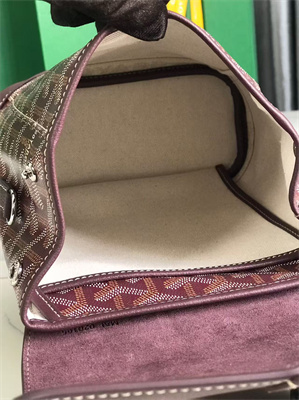 Goyard Alpin Mini Backpack Goyardine Canvas & Chevroches Calfskin Burgundy