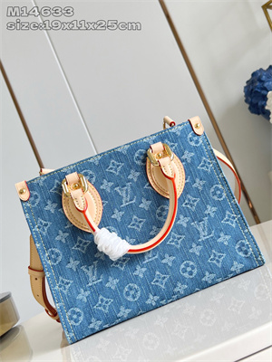 L.V ONTHEGO PM Monogram Denim M14633