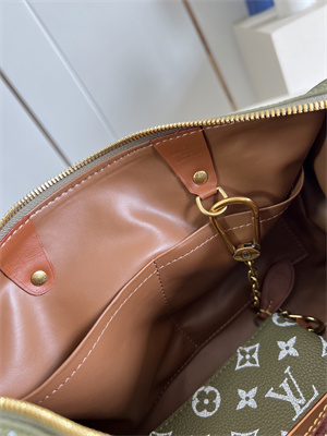 L.V Speedy P9 Bandoulière 30 Monogram Soft Calfskin Green