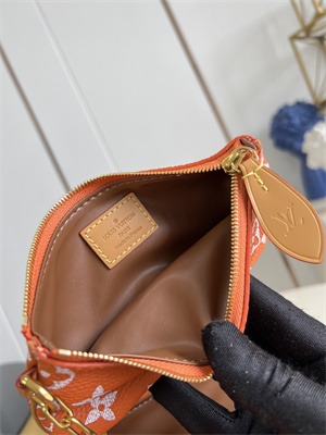 L.V Speedy P9 Bandoulière 30 Monogram Soft Calfskin Orange