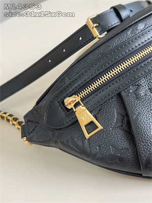 L.V High Rise PM Bumbag Monogram Empreinte Cowhide leather Black M14353