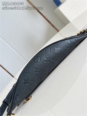 L.V High Rise PM Bumbag Monogram Empreinte Cowhide leather Black M14353