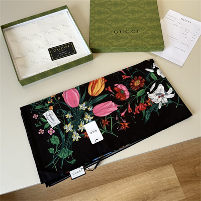 Gucci Square Silk Scarf 38543