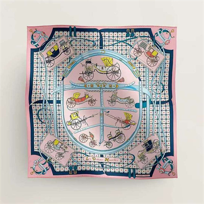 Hermes Square Silk Scarf 38547