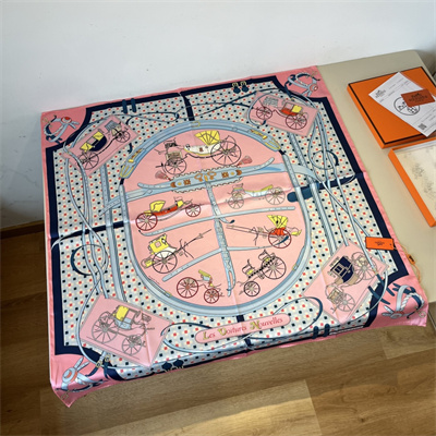Hermes Square Silk Scarf 38547
