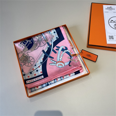 Hermes Square Silk Scarf 38547