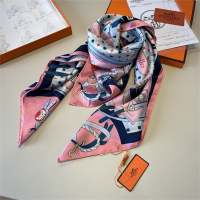 Hermes Square Silk Scarf 38547