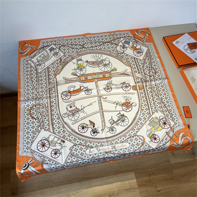 Hermes Square Silk Scarf 38550