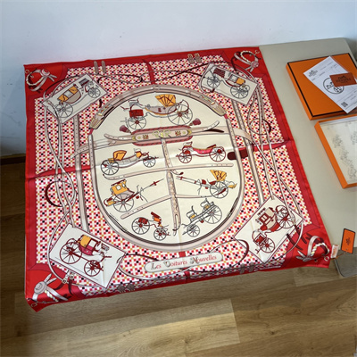 Hermes Square Silk Scarf 38551