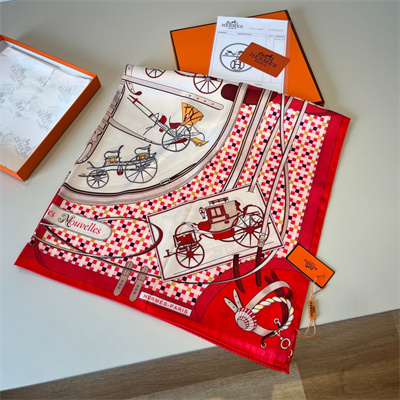 Hermes Square Silk Scarf 38551
