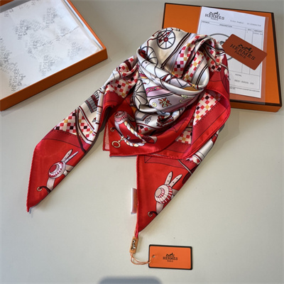 Hermes Square Silk Scarf 38551