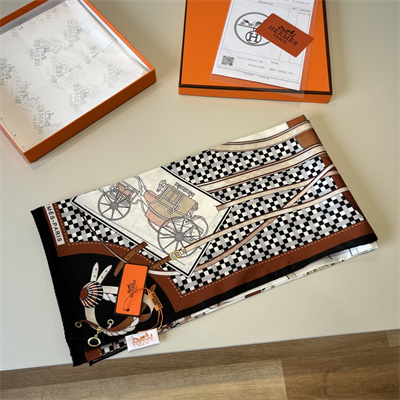 Hermes Square Silk Scarf 38552