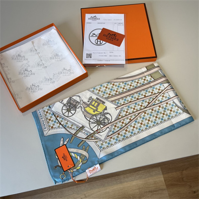 Hermes Square Silk Scarf 38553