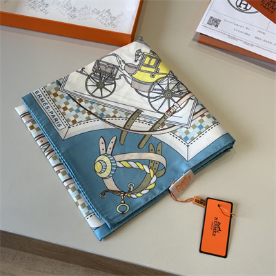 Hermes Square Silk Scarf 38553