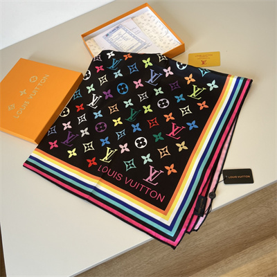 LV Square Silk Scarf 38555