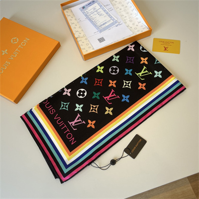 LV Square Silk Scarf 38555