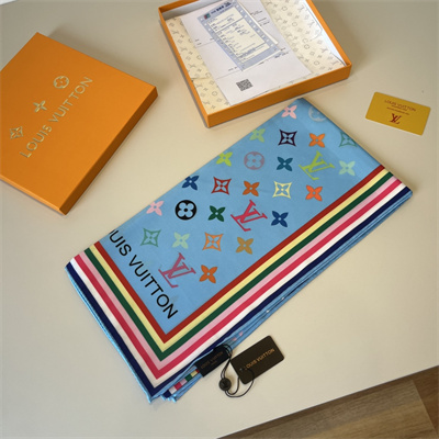 LV Square Silk Scarf 38556