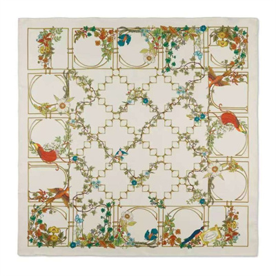 Gucci Square Silk Scarf 38557