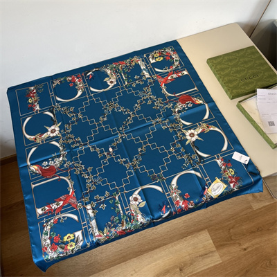 Gucci Square Silk Scarf 38559