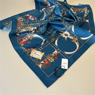 Gucci Square Silk Scarf 38559