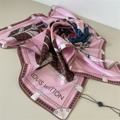 LV Square Silk Scarf 38564