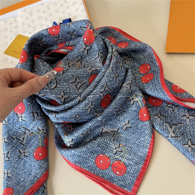LV Square Silk Scarf 38568