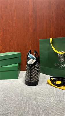 Goyard Beluga Mini Bag Goyardine Canvas & Chevroches Calfskin Black