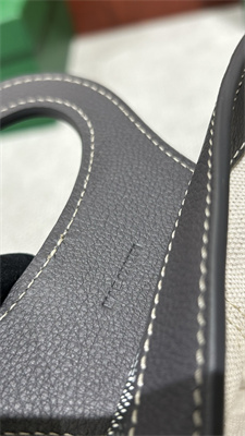 Goyard Beluga Mini Bag Goyardine Canvas & Chevroches Calfskin Grey