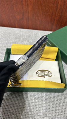 Goyard Key Pouch coin purse Goyardine Canvas & Chevroches Calfskin Navy Blue