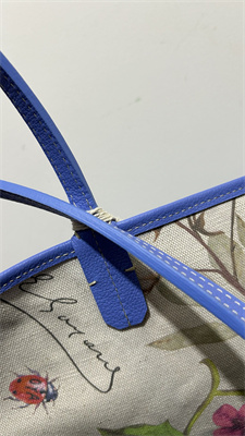 Goyard Saint Louis GM Bag In Goyardine Canvas & Chevroches Calfskin Iris