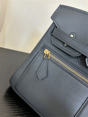 Birkin Colormatic Bag Swift Leather 25/30 Gold/Silver Hardware In Ardoise Color HS