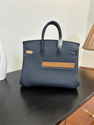 Birkin Colormatic Bag Swift Leather 25/30 Gold/Silver Hardware In Bleu Marine, Black, Chai, Gold and Etoupe Color HS