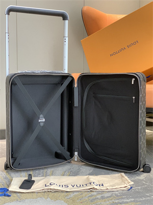 L.V Suitcase  luggage Monogram Eclipse Canvas & Calfskin