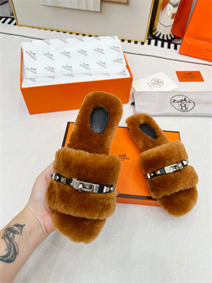 Her.mes Slipper Women 38961