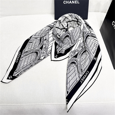 Chanel Cashmere/Silk Scarf 38927
