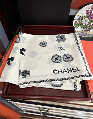 Chanel Cashmere/Silk Scarf 38931