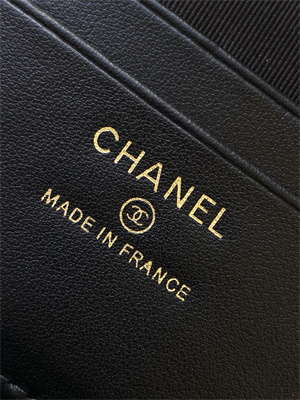 Chanel Vanity With Chain Shinny Lambskin , Strass & Gold-Tone Metal Black AP4804