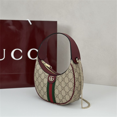 Gucci Ophidia GG Small shoulder bag GG Monogram Canvas Burgundy 838463