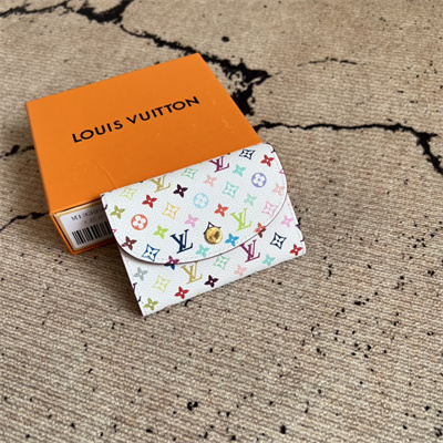 LV x TM Rosalie Coin Purse Monogram Canvas White Colorful M13399