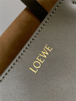 Loewe Medium Puzzle Fold Tote In Shinny Calfskin