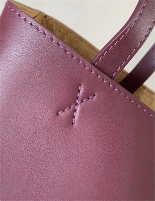 Loewe Medium Puzzle Fold Tote In Shinny Calfskin