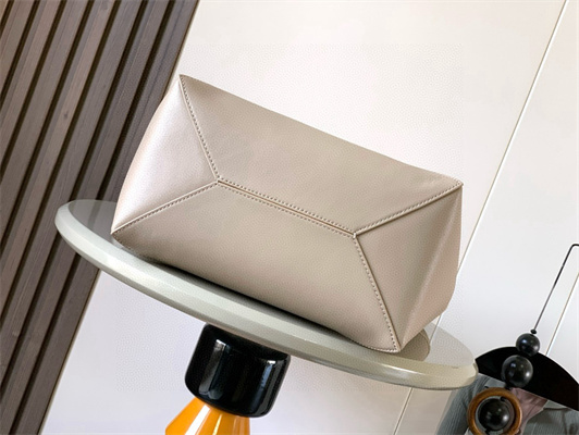 Loewe Medium Puzzle Fold Tote In Shinny Calfskin