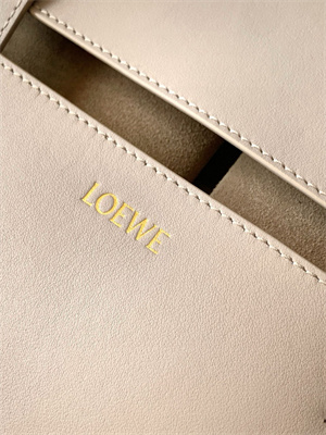 Loewe Medium Puzzle Fold Tote In Shinny Calfskin