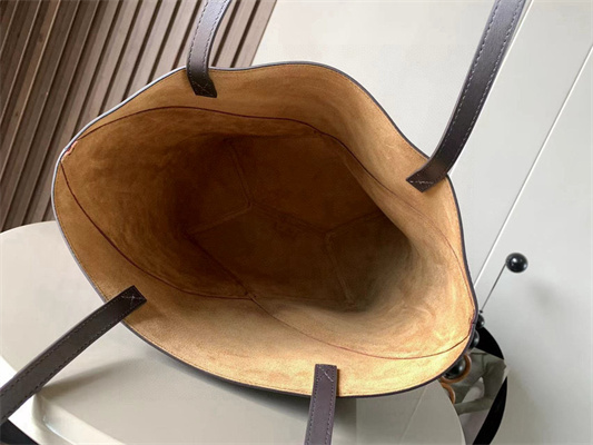 Loewe Medium Puzzle Fold Tote In Shinny Calfskin