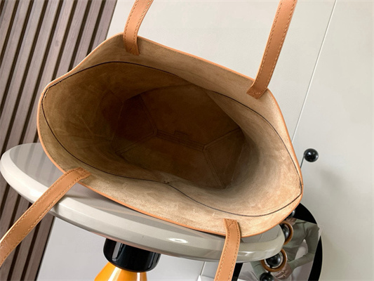 Loewe Medium Puzzle Fold Tote In Shinny Calfskin