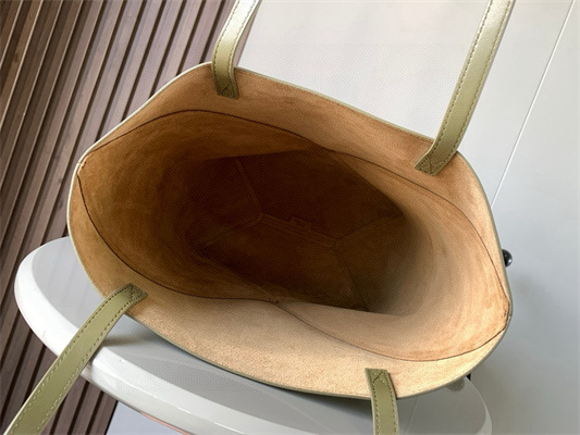 Loewe Medium Puzzle Fold Tote In Shinny Calfskin