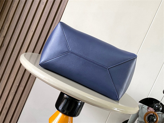 Loewe Medium Puzzle Fold Tote In Shinny Calfskin