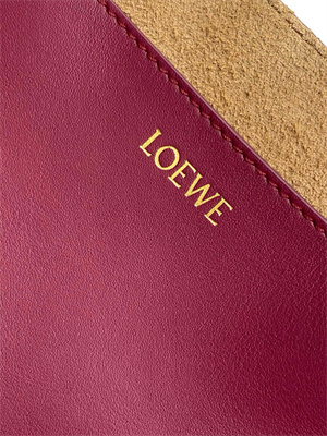 Loewe Medium Puzzle Fold Tote In Shinny Calfskin