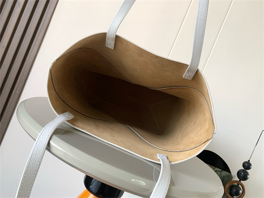 Loewe Medium Puzzle Fold Tote In Grained Calfskin