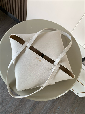 Loewe Medium Puzzle Fold Tote In Grained Calfskin